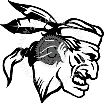 Indian Head Png (361x358), Png Download