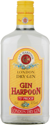 Harpoon London Dry Gin Product Foto - Gin (420x420), Png Download