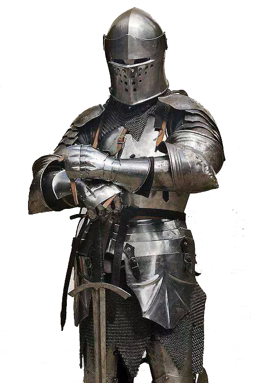 Download Hd Armour Suit Free Png Image Medieval Knight Half Suit Of Armor Wearable Suit Of Transparent Png Image Nicepng Com