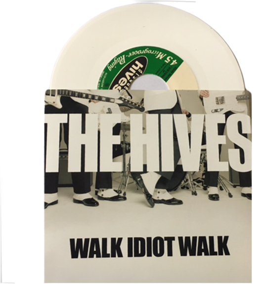 Walk Idiot Walk White Vinyl - Walk Idiot Walk Single (600x600), Png Download