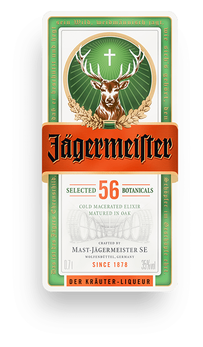 Jagermeister Label (417x712), Png Download