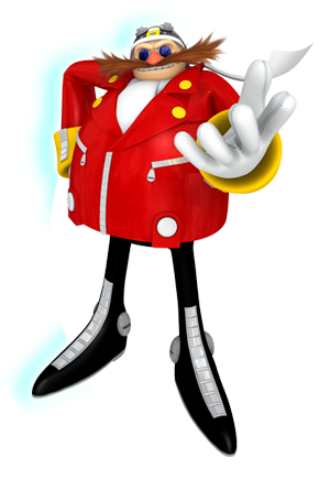 Dr Eggman - Sonic Free Riders Dr Eggman (300x435), Png Download