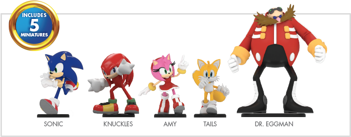 Included In The Game Are Several Badnik Pieces Which - Cartoon (726x286), Png Download