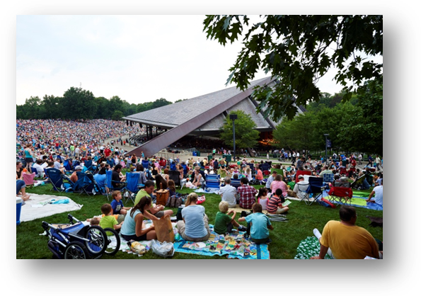 Cleveland Orchestra Announces J - Crowd (595x418), Png Download