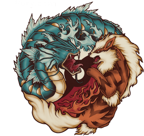 The Tiger And The Dragon - Crouching Tiger Hidden Dragon Png (960x485), Png Download