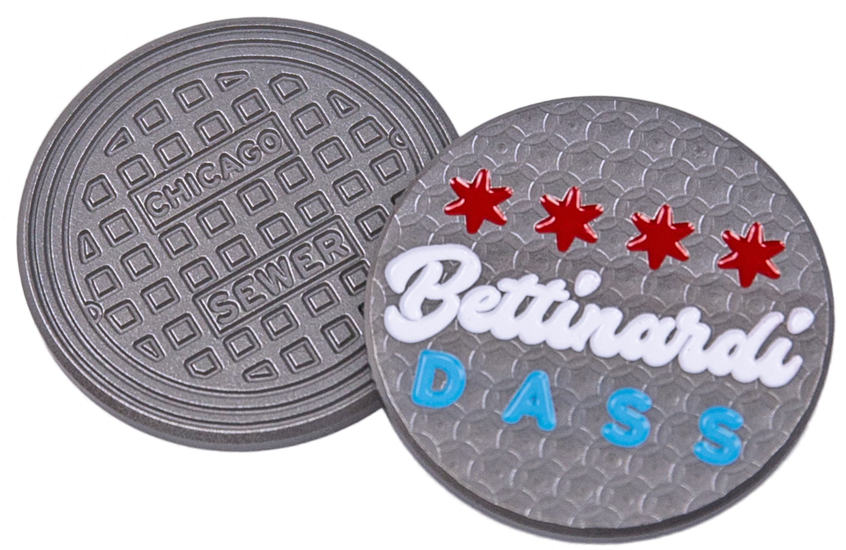 Dass Chicago Sewer Ballmarker - Chicago (2048x2048), Png Download