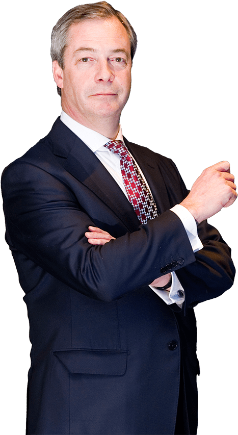 Celebrities - Nigel Farage (468x861), Png Download