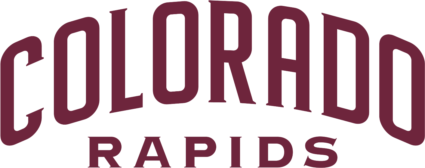 Colorado Rapids Logo Vector Png Transparent Colorado - Colorado Rapids Official Mls 4 Inch X 4 Inch Each Die (1800x1000), Png Download