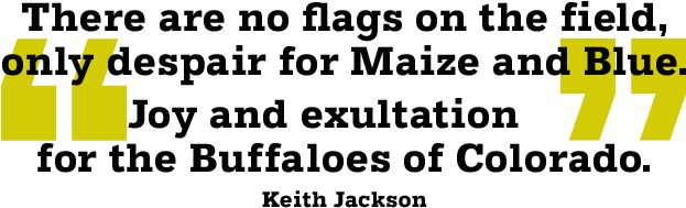 When Looking At The Game On Paper, 1994 Colorado Vs - Black-and-white (640x200), Png Download