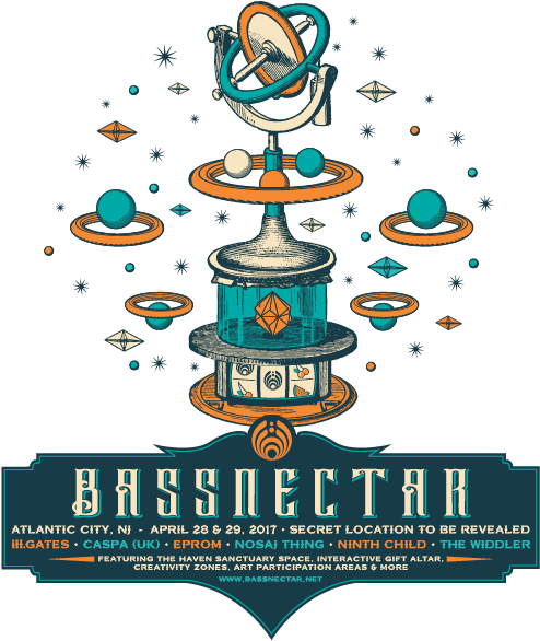Travel Packages - Bassnectar Atlantic City Poster (640x640), Png Download