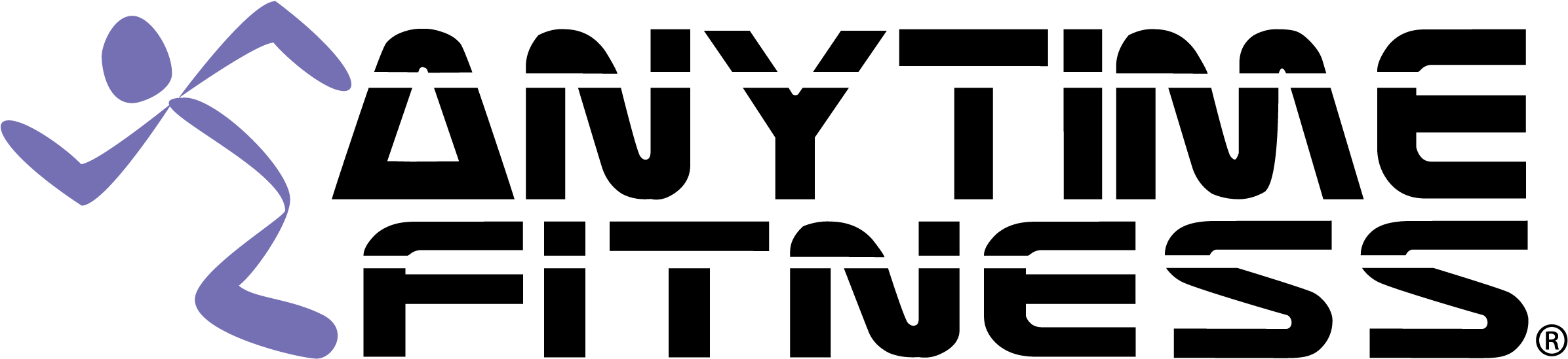 Anytime Fitness Logo (2500x656), Png Download