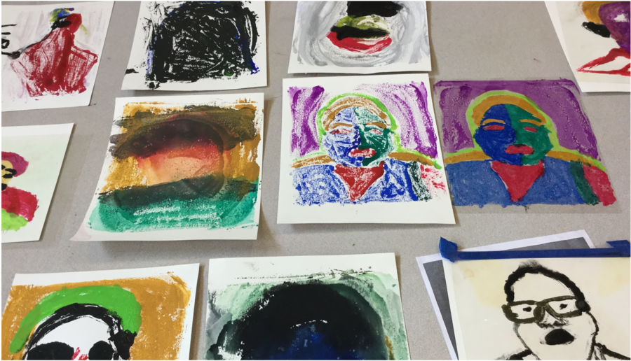 Monoprints - Monoprinting (1000x750), Png Download