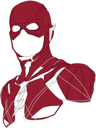 Jpg Black And White Stock Ezra Miller Jl By - Ezra Miller Flash Drawing (802x997), Png Download