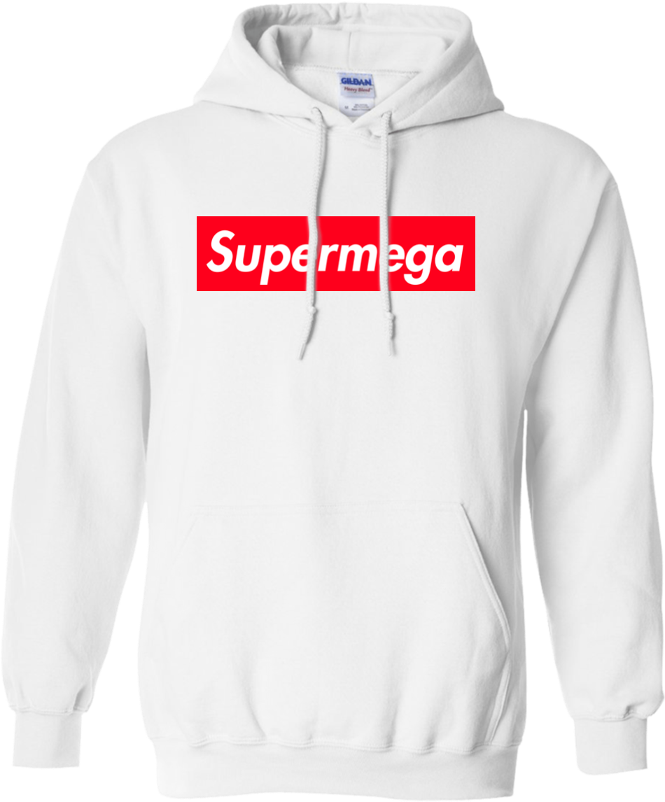 Supermega Supreme Logo Box Shirt, Hoodie, Tank - Im Finna Nut Hoodie (1155x1155), Png Download