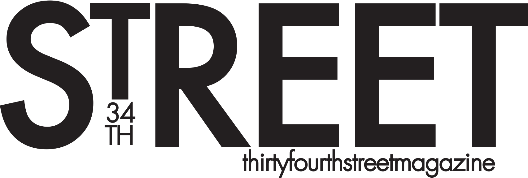 34th Street Magazine Logo (1705x575), Png Download