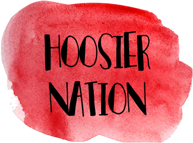 Hoosier Nation Watercolor - Graphic Design (640x400), Png Download