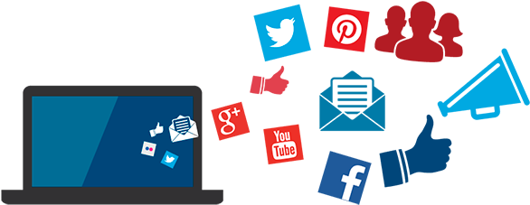 Social Media Agency Los Angeles - Social Media Engagement Png (650x287), Png Download