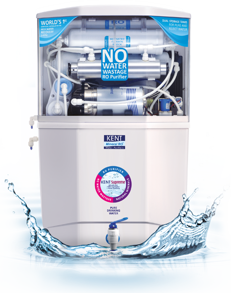 Kent-supreme Water Purifier - Kent Supreme Water Purifier (473x600), Png Download