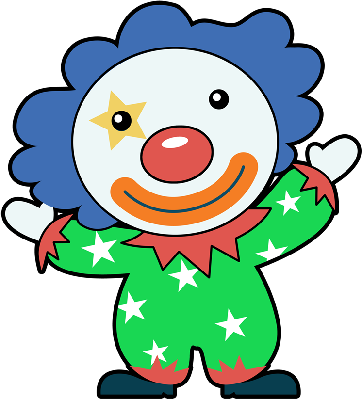 Clown Free To Use Clipart - Clown (800x960), Png Download