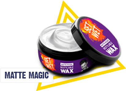 Matte-magic1 - Set Wet Hair Wax (434x306), Png Download