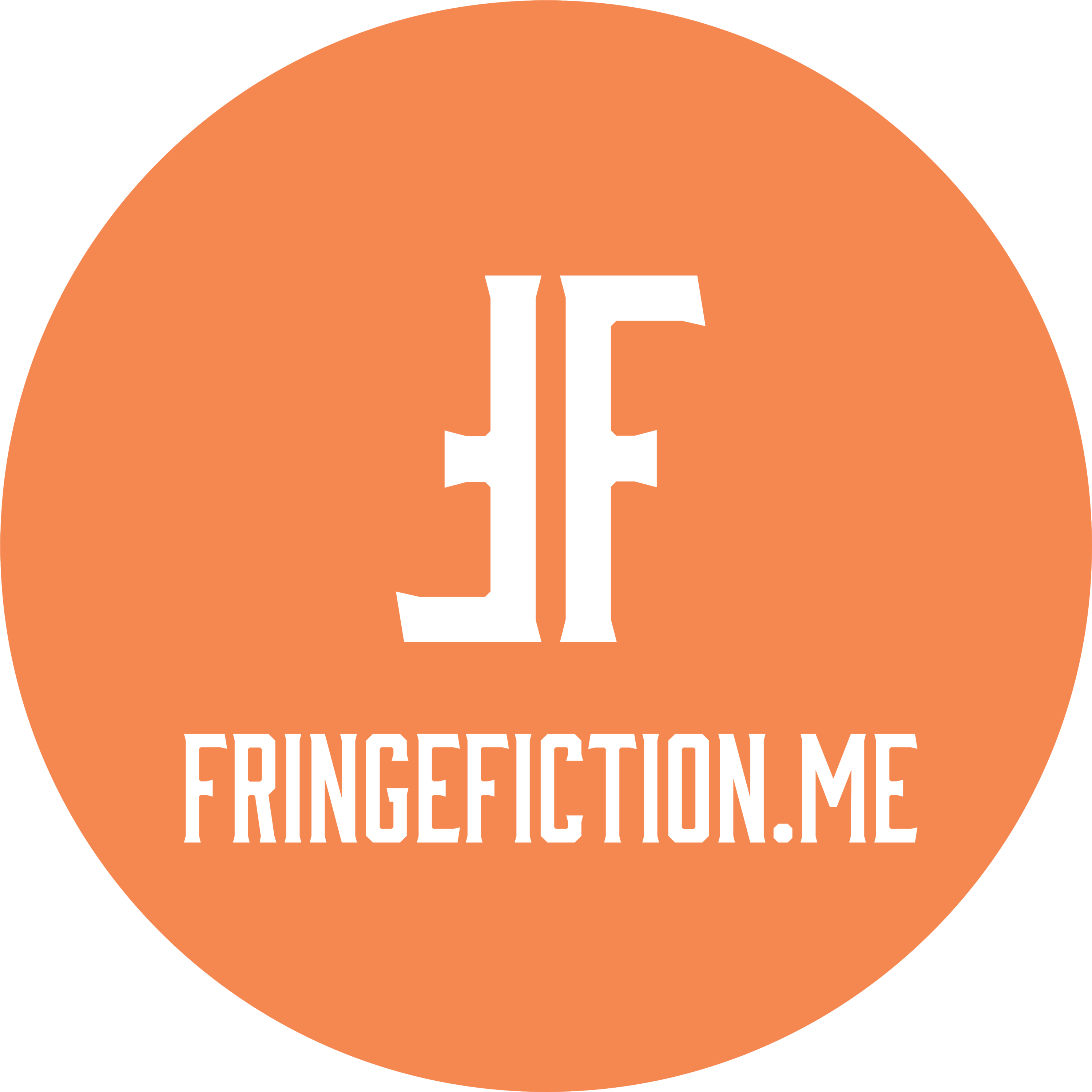 Fringe Fiction - Circle (3400x3400), Png Download