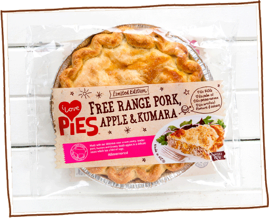 Ilp Fmporkapple - Love Pies (545x441), Png Download