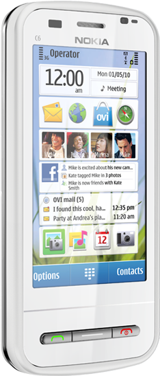Adiganny's Blog - Nokia C6 00 (604x604), Png Download