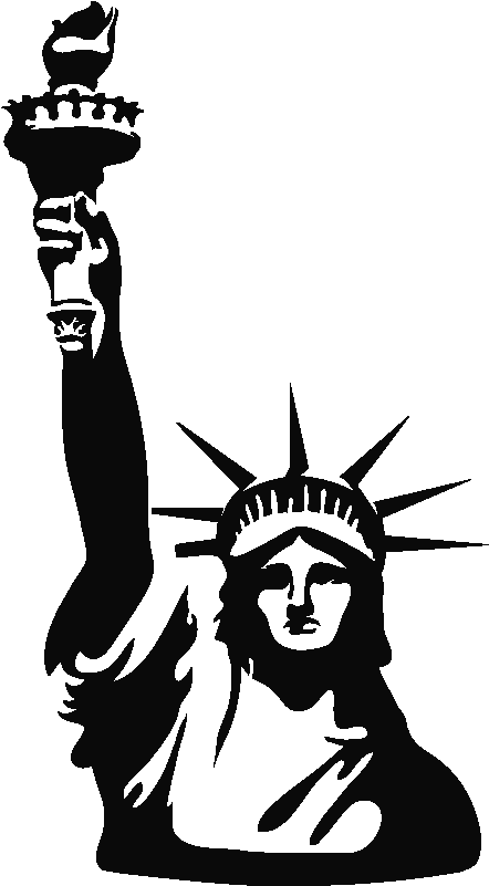 Go To Image - Statue Of Liberty (800x800), Png Download