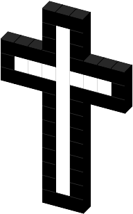 View Favicon On T-shirt - Cross (340x431), Png Download