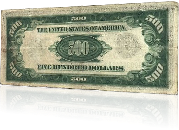 Old Paper Money Currency Buyers Denver - Federal Reserve Note By Collectors Alliance (455x264), Png Download