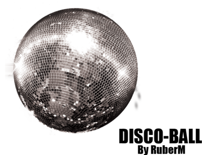 Disco Ball Psd (400x307), Png Download