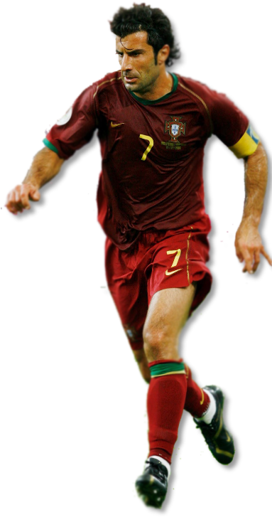 Luis Figo Png (384x776), Png Download