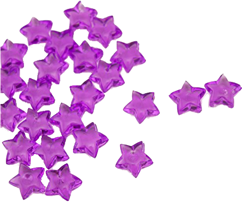 Flatchest - Adorox Mini Acrylic Crystal Star Gems Diamond Vase (500x500), Png Download