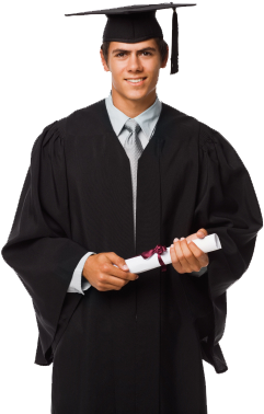 College Student - Men (300x400), Png Download