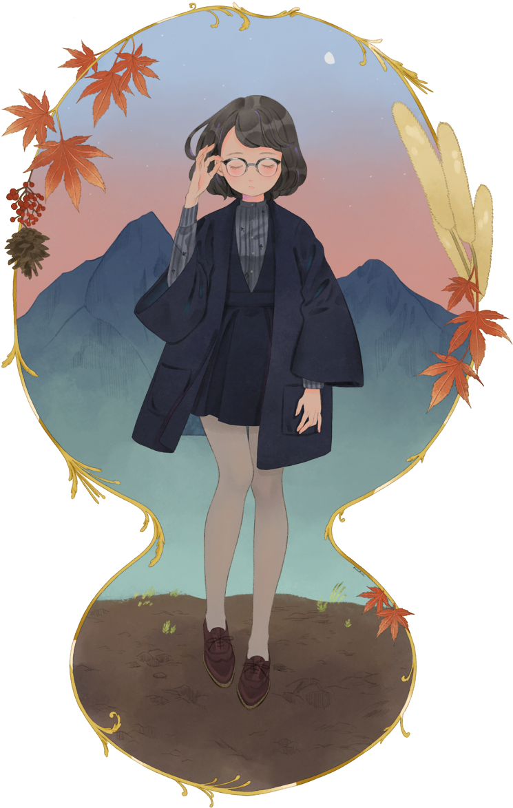 Fall - Illustration (765x1200), Png Download