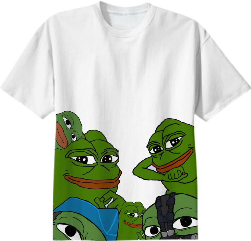 Funny Frog Poster $38 - Pepe The Frog Themed Coloring Book [book] (856x820), Png Download