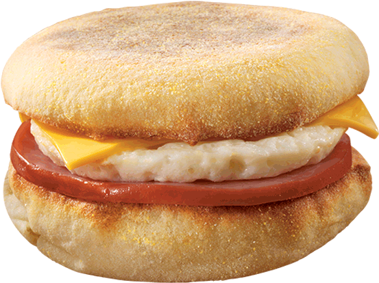 Breakfast Sandwiches - Mcmuffin (560x560), Png Download
