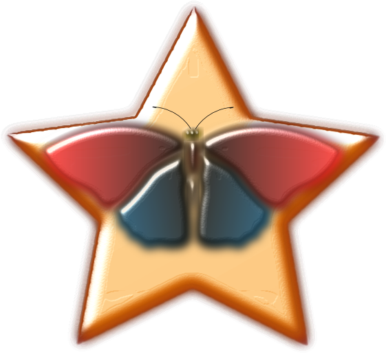 Star‌‌ For Butterflies - Riodinidae (569x527), Png Download