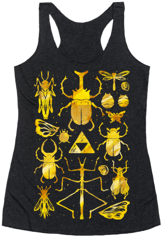 Golden Bug Collector Racerback Tank - Gay Unicorn Shirt (484x484), Png Download