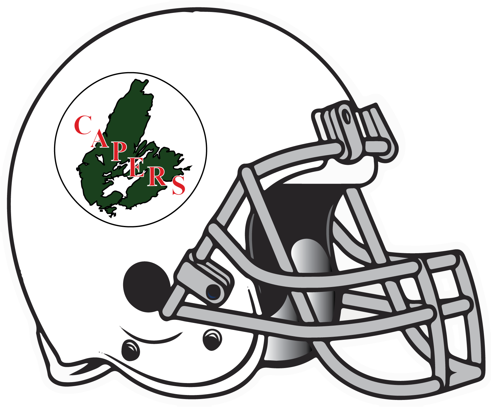 Cis Helmet History - Alabama Crimson Tide 4" Helmet Decal (1600x1600), Png Download