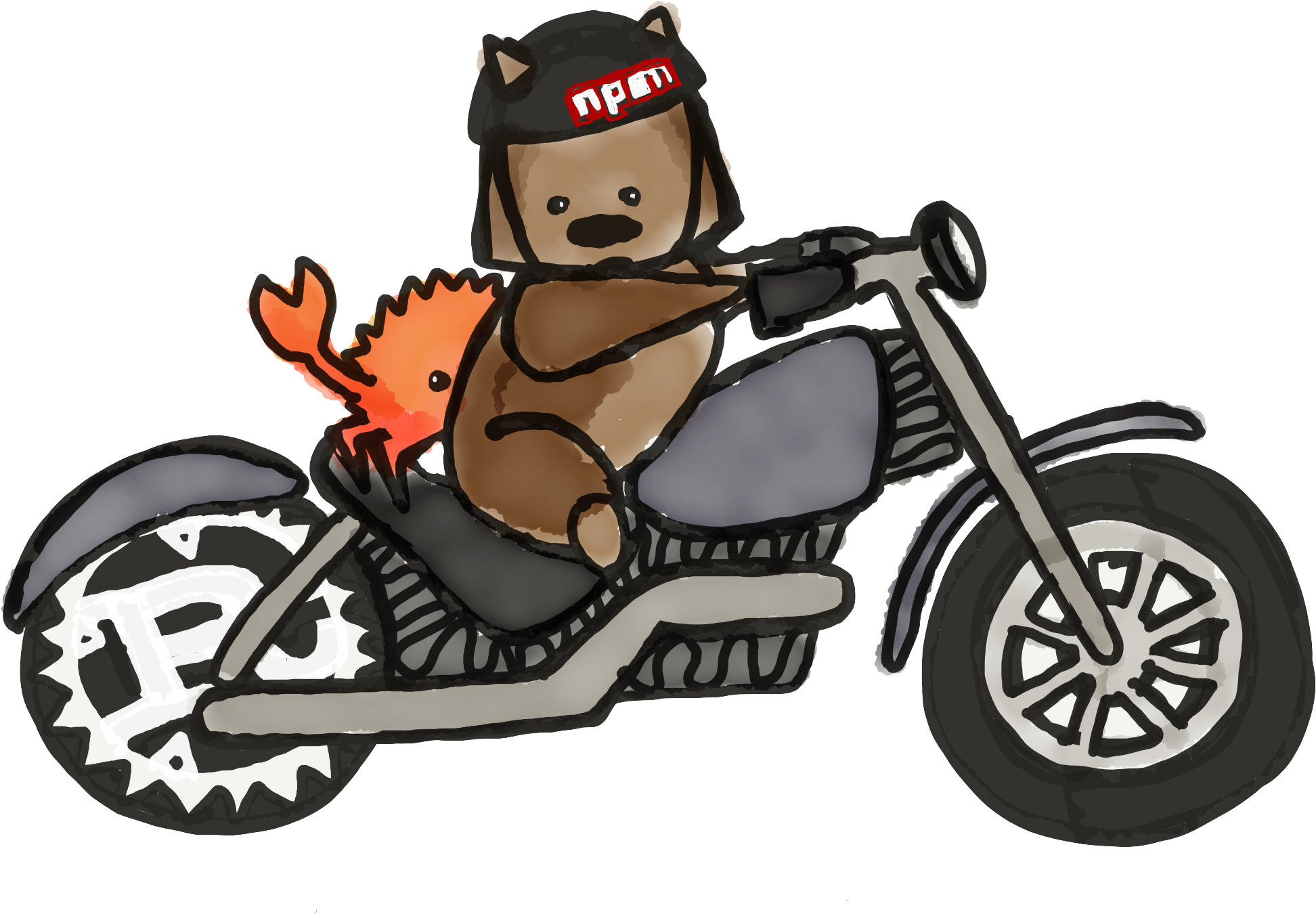 Motorcycle (2223x1452), Png Download