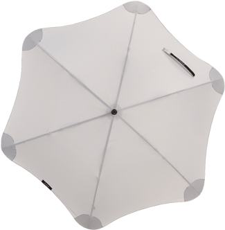 Blunt Umbrella By Greig Brebner Silver-0 - Blunt Classic Umbrella Grey (532x345), Png Download