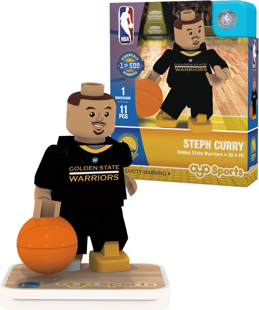 Stephen Curry Warmup Exclusive L - Oyo Sports Nba (1124x1124), Png Download