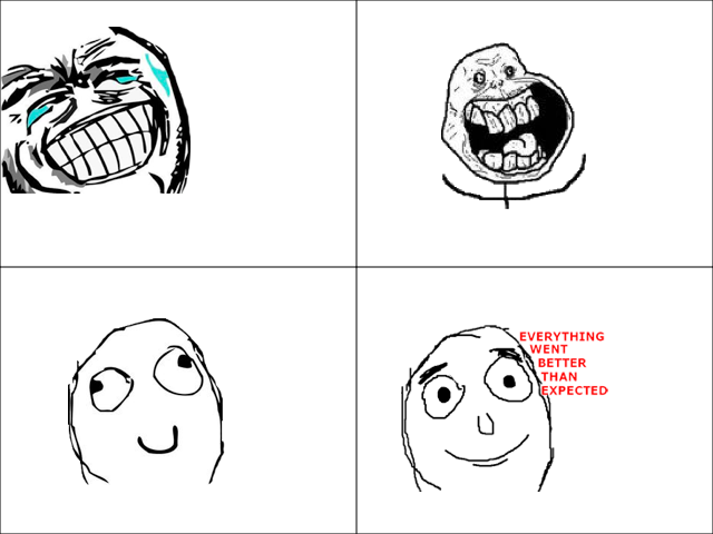 Rage Comic Faces List - Love The Way You Lie Meme (640x480), Png Download