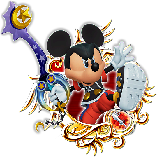 2 King Mickey A - Kingdom Hearts 0.2 Mickey (539x538), Png Download