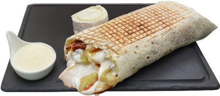 Savoureuse Tacos - Mission Burrito (529x347), Png Download