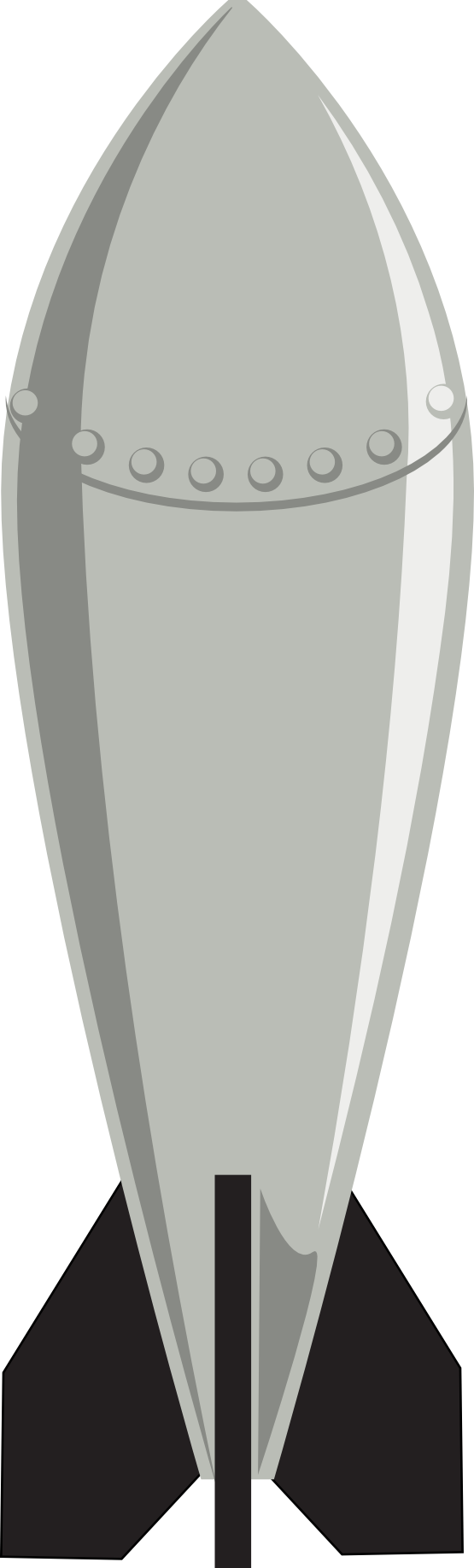 Wars Clipart Nuke - Nuclear Weapon Clip Art (555x1836), Png Download