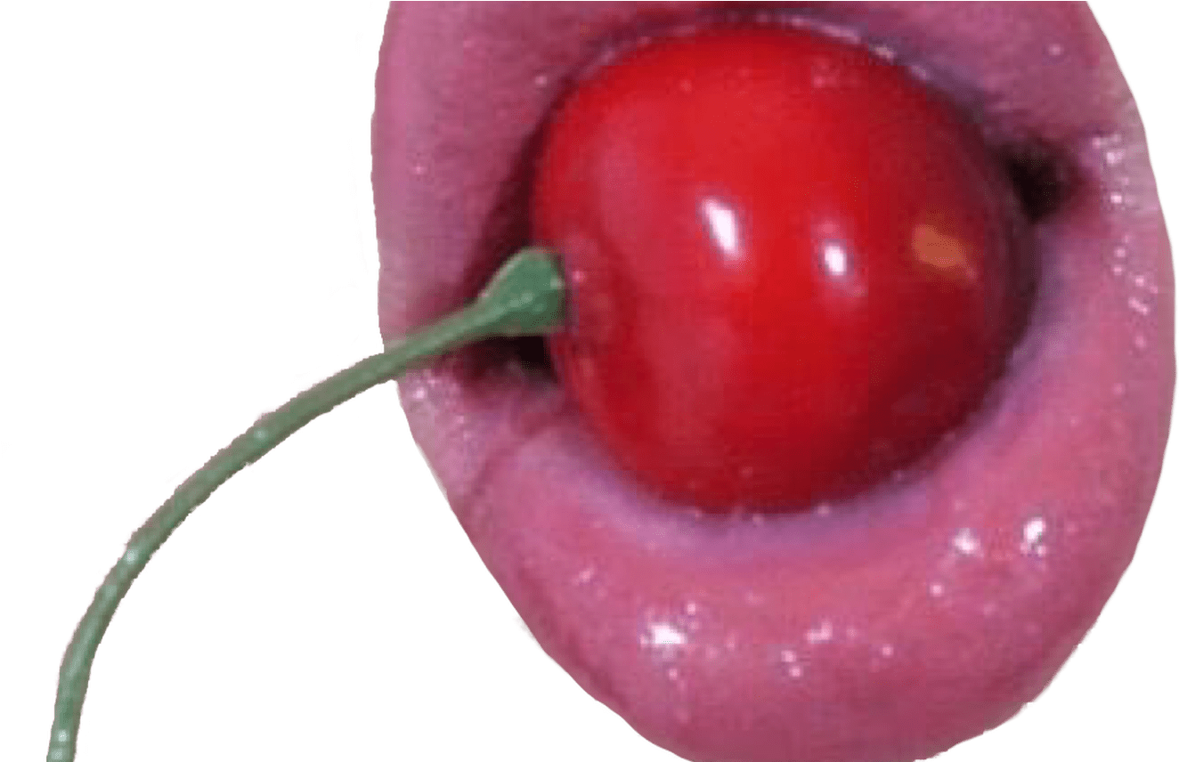Cherry Lips Red Aesthetic Vaporwave Grunge Vintage - Vaporwave Aesthetic Border Transparent (1368x855), Png Download
