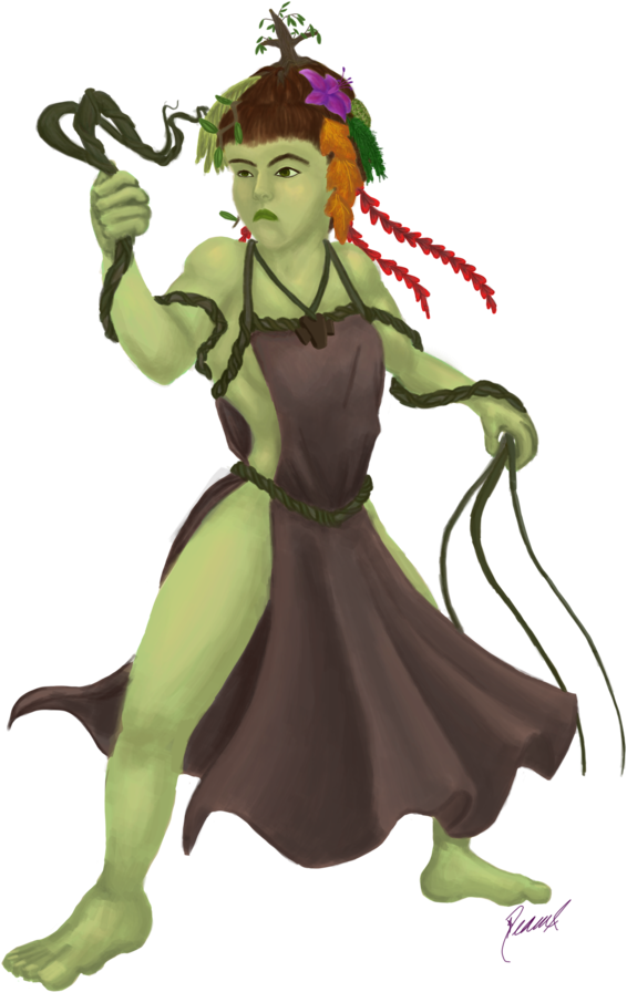 Pathfinder Gnome Witch By Archerkasai On Deviantart - Pathfinder Gnome (786x1017), Png Download