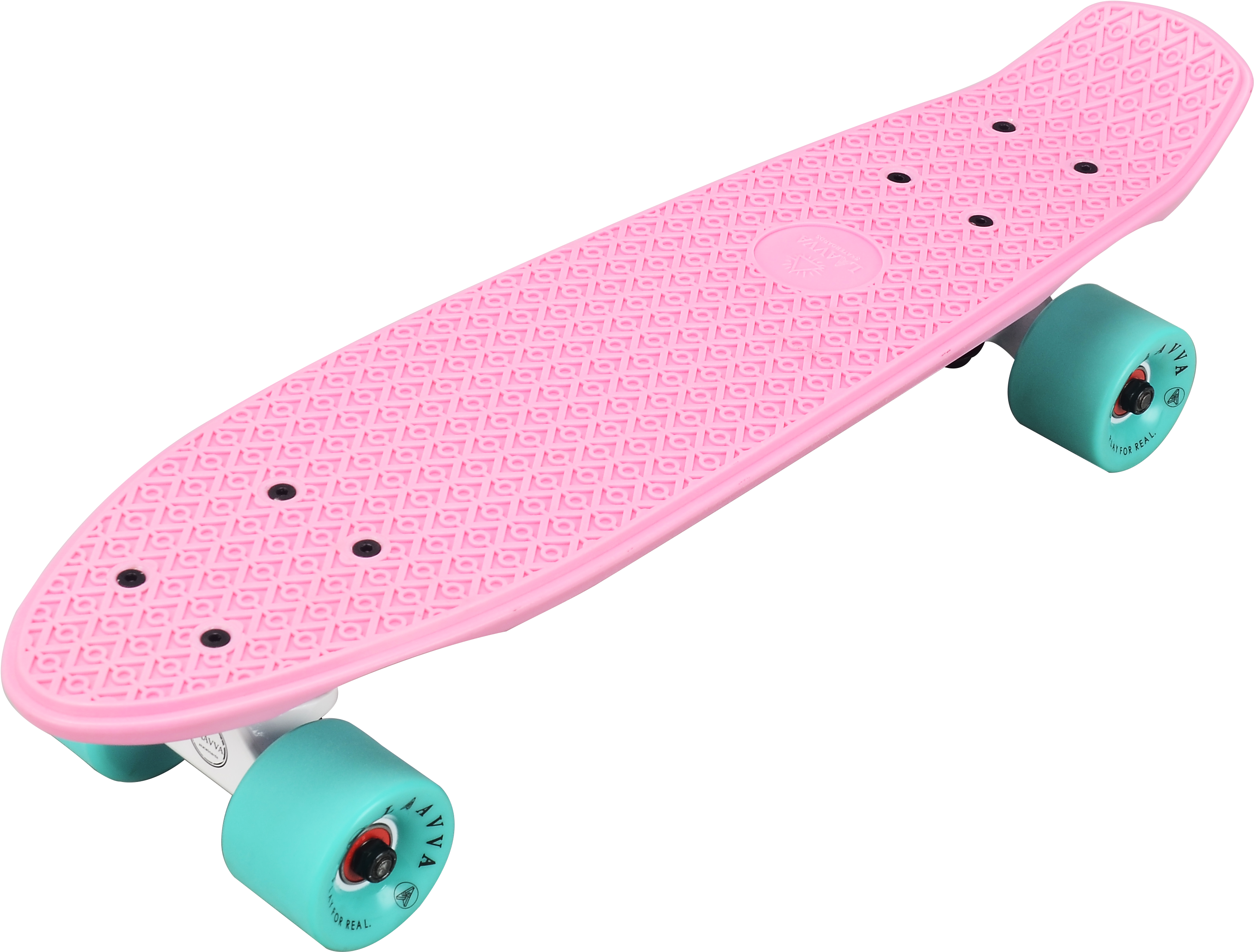 Pink - Pink Skateboard (3338x2434), Png Download